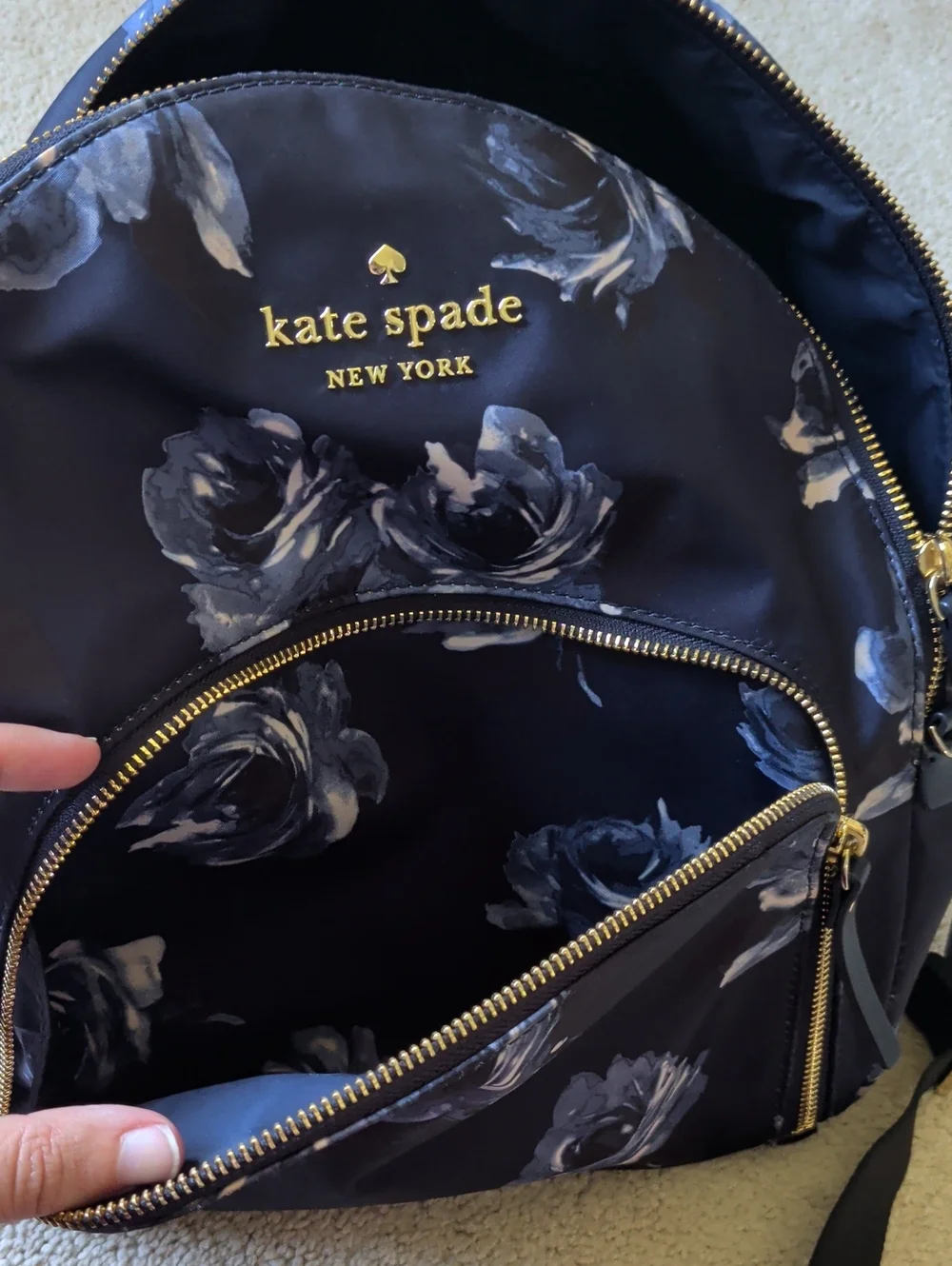 kate spade stunning blue